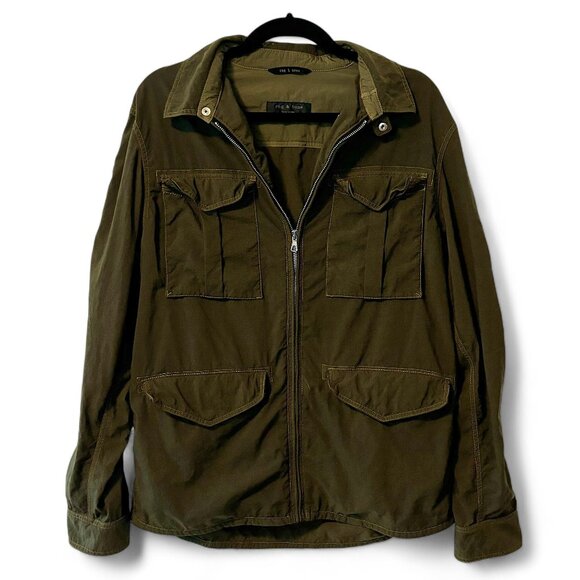rag & bone Utility Style Nylon Field Jacket
